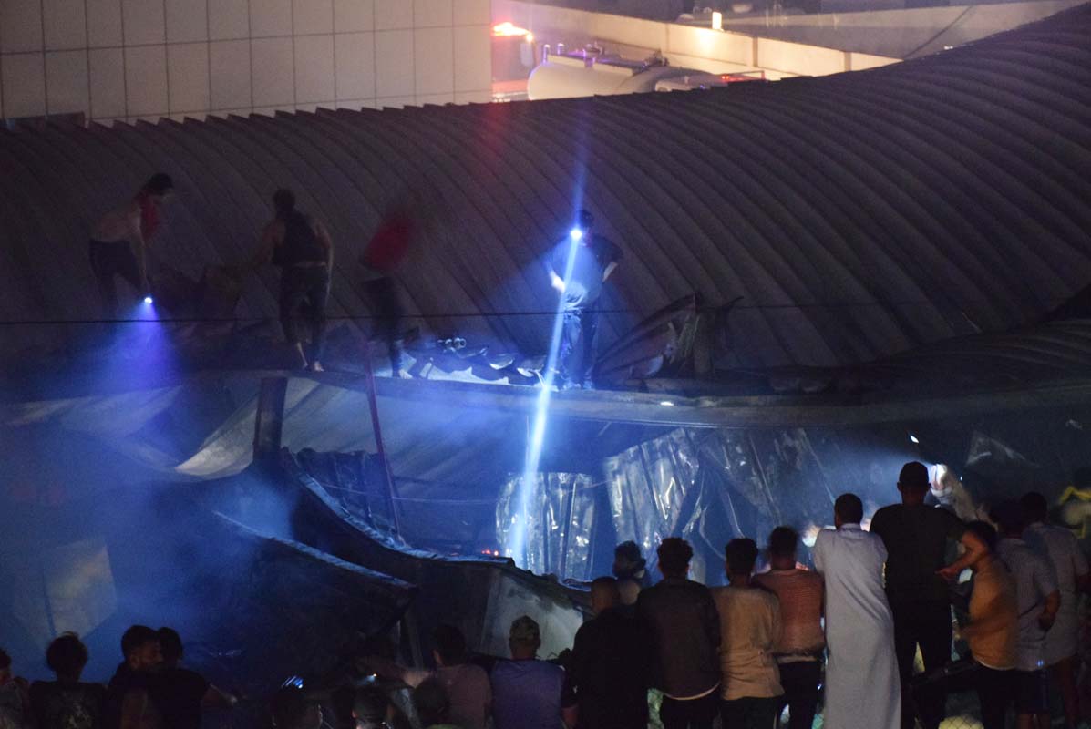 Kontrol altına alındı ama... Bilanço ağırlaşıyor! Irak'taki Kovid-19 hastanesi yangınında ölü sayısı 41'e yükseldi!