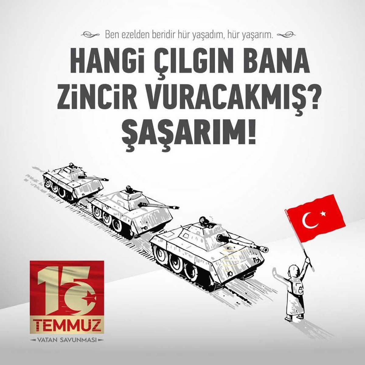 15 Temmuz mesajları resimli 2021 | 15 Temmuz Demokrasi ve Milli Birlik günü mesajları 2021