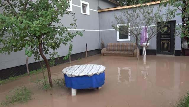 Van Erciş'te şiddetli yağış 13 köyde taşkınlara neden oldu