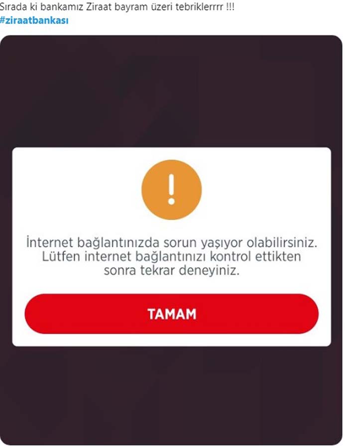 Ziraat Bankası'na neden girilmiyor 2021? Ziraat Bankası sistem çöktü yorumları 2021