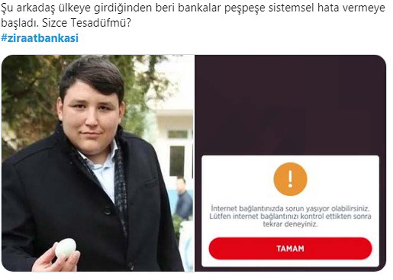 Ziraat Bankası'na neden girilmiyor 2021? Ziraat Bankası sistem çöktü yorumları 2021