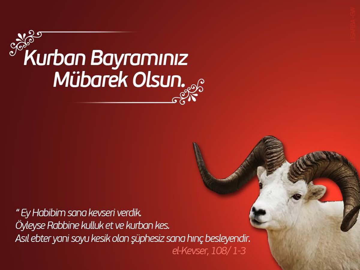 2022 Kurban Bayramı kutlama mesajları kısa, öz, dini| Facebook, Whatsapp Kurban Bayramı resimli mesajlar