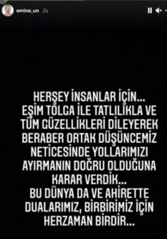 Emine Ün ile 9 yıllık evliliklerini bitiren Tolga Karataş ilk kez konuştu! İtirafıyla herkesi şaşırttı! 
