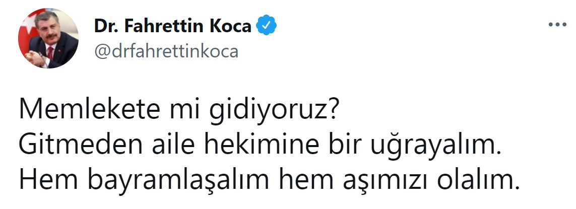 Son dakika | Bakan Koca açıkladı: 62 milyonun üstüne çıktı