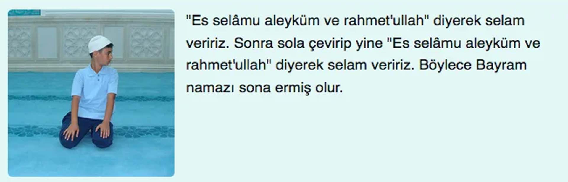 Kurban Bayramı namazı kılınışı resimli 2021| Kurban Bayramı namazı nasıl kılınır, kaç rekattır?