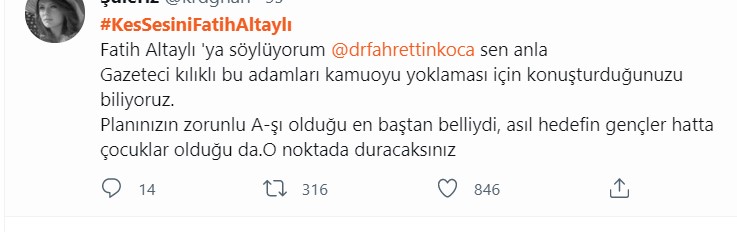 Aşı olmayanlara kısıtlama uygulansın dedi, tepkilerin hedefi oldu #KesSesiniFatihAltaylı