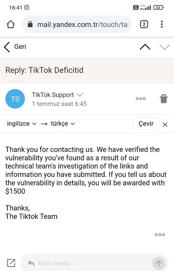 Liseli gençler Tiktok'un açığını yakaladı! Bin 500 dolar ödül verildi