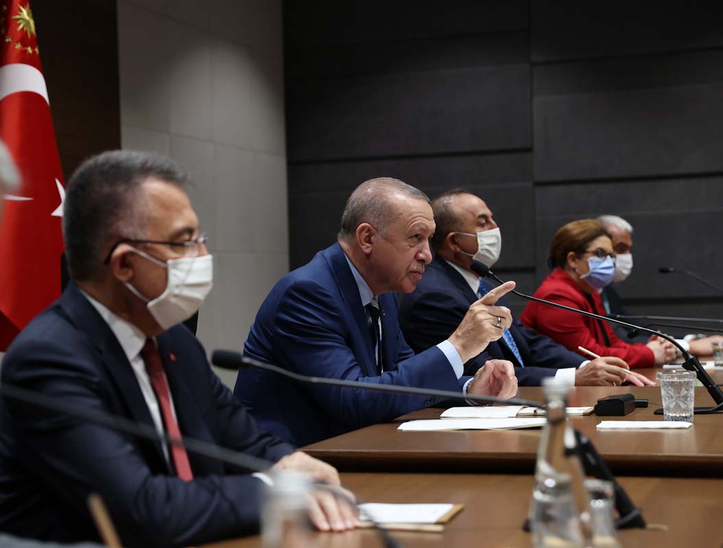 Cumhurbaşkanı Erdoğan'dan KKTC ziyareti öncesi önemli açıklamalar: Azınlık felsefesini kabul etmiyoruz!