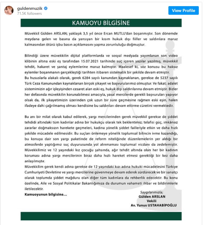 Şarkıcı Güldenden şok eden itiraf! Boşandığım günden itibaren tehdit ediliyorum