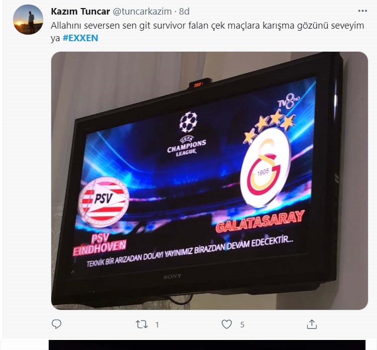 PSV - Galatasaray maçının yayını gitti | Sosyal medyada alay konusu oldu