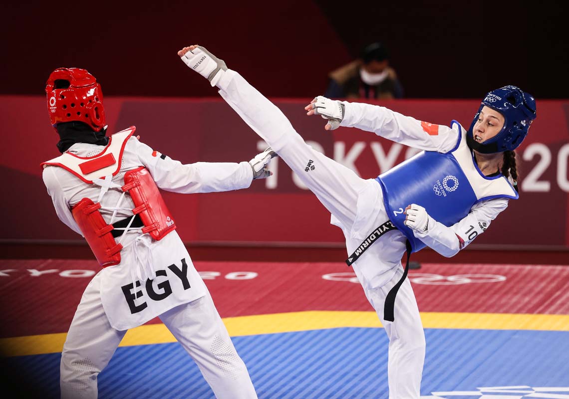 2020 Tokyo Olimpiyatlarında Milli tekvandocumuz çeyrek finale çıktı