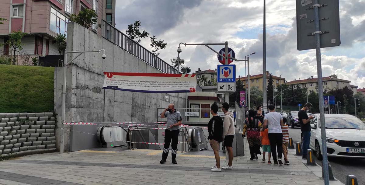 Metro İstanbul'da yangın paniği: Mecidiyeköy-Mahmutbey metrosunda klima patladı, seferler durdu!