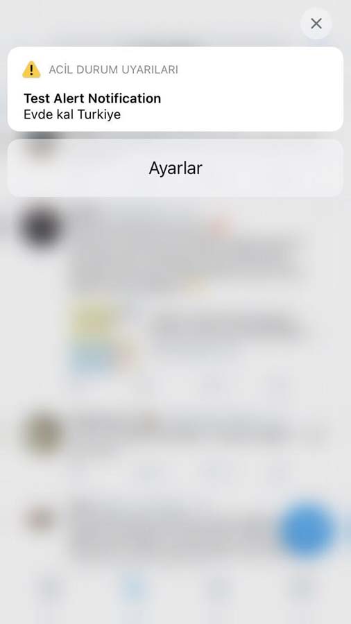 Test Alert Natification ne demek? Iphone Test Alert Natification anlamı ne , nasıl kapatılır?