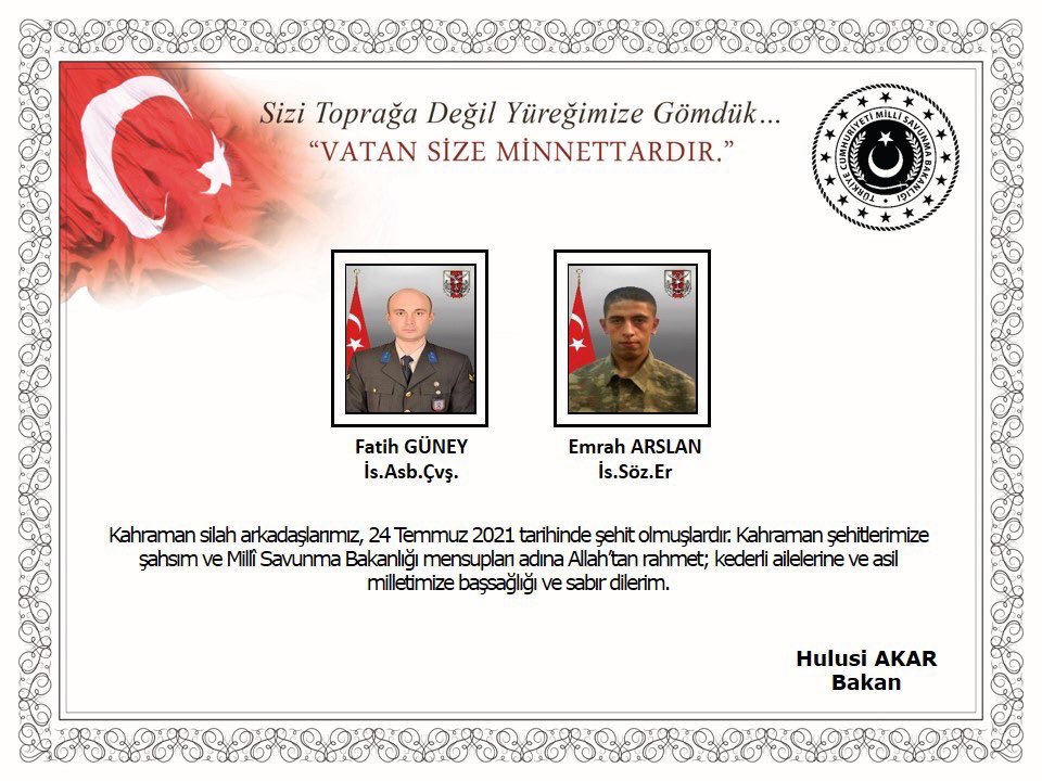 Şehit Emrah Arslan kimdir, nereli ve kaç yaşında? Evli mi?