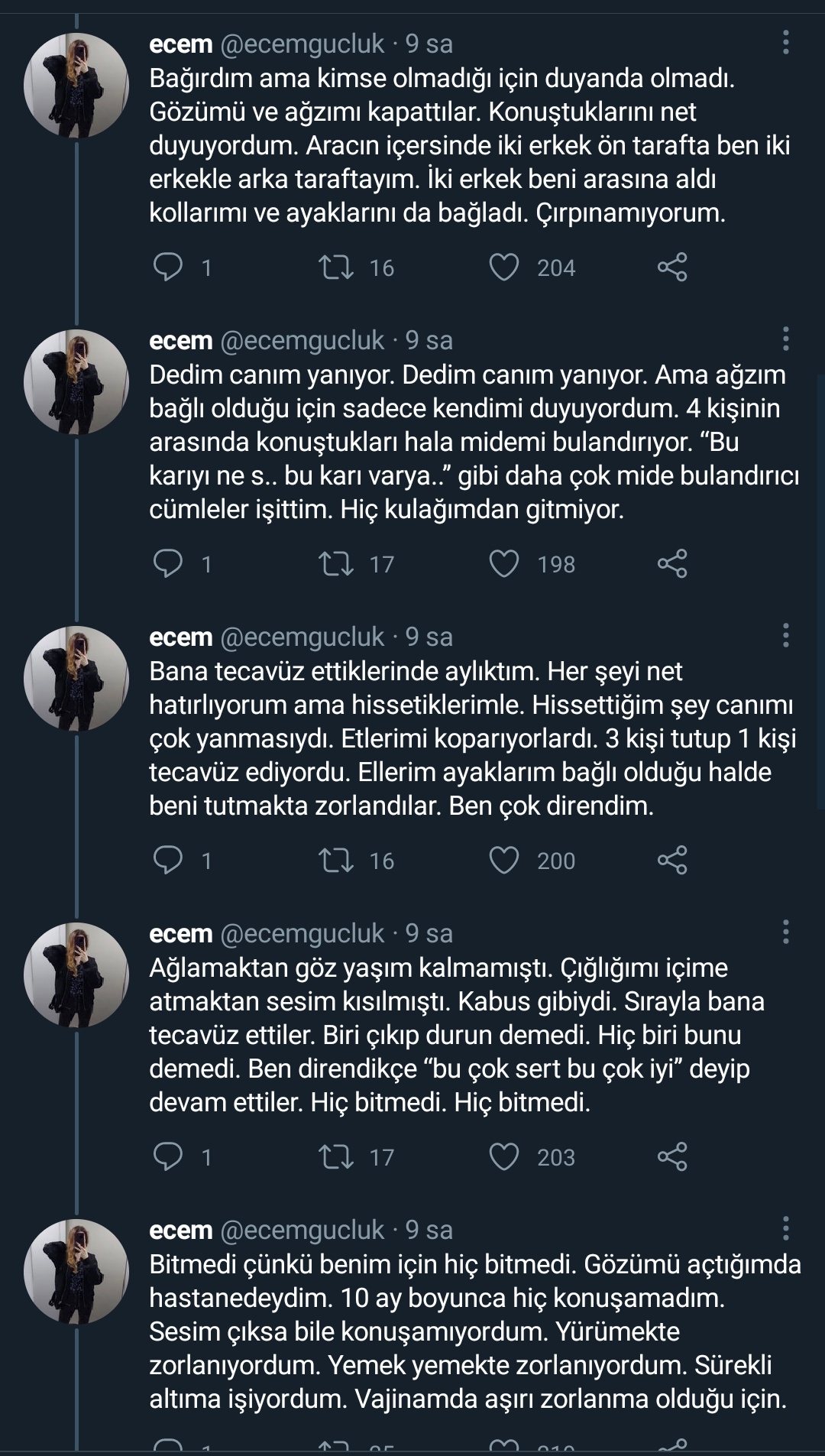 Mide bulandıran olay! Yaşadıkları nedeniyle isyan eden genç kız, sosyal medyada 'adalet' aradı