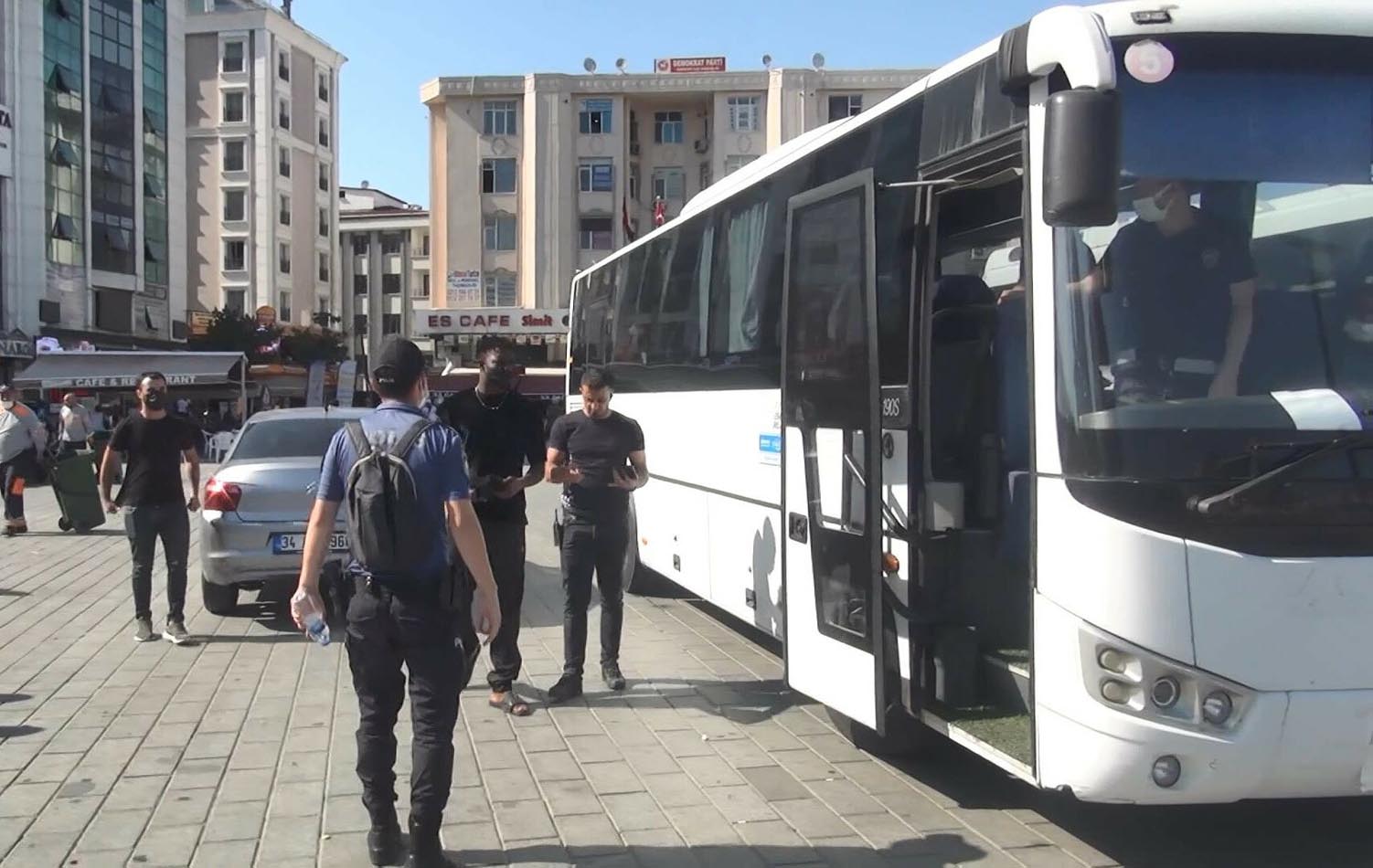 Esenyurt'ta yabancı uyruklulara yönelik denetim