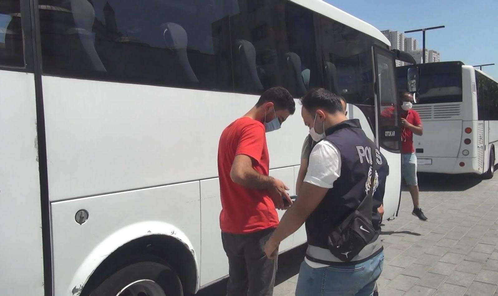 Esenyurt'ta yabancı uyruklulara yönelik denetim