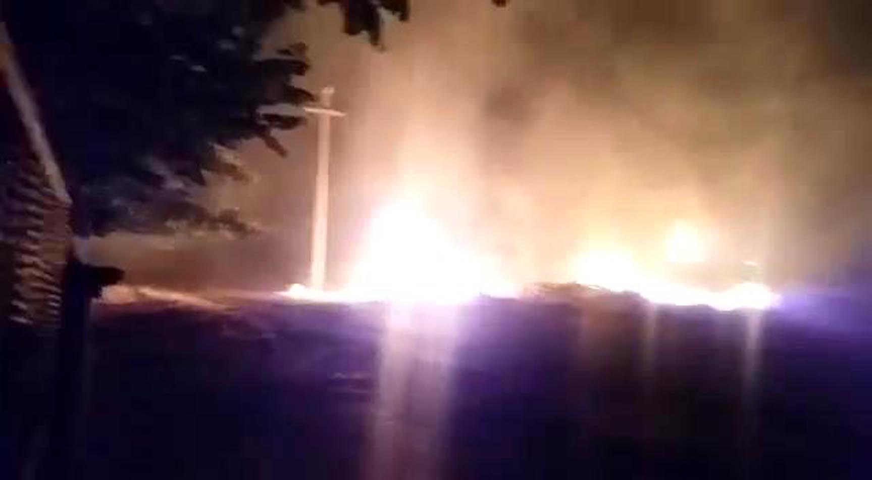 Diyarbakır'da korku dolu anlar! Trafo patladı