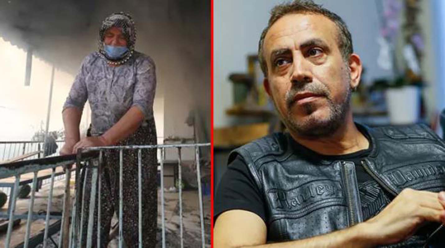 Tedavi parası yangında küle döndü! Haluk Levent , Cemile Teyze için harekete geçti: Haydi annemize gidelim