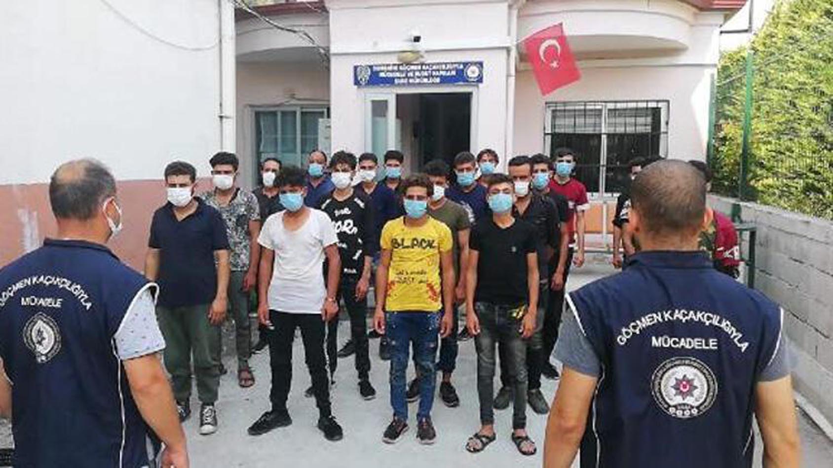 Osmaniye'de kaçak Suriyeli operasyonu