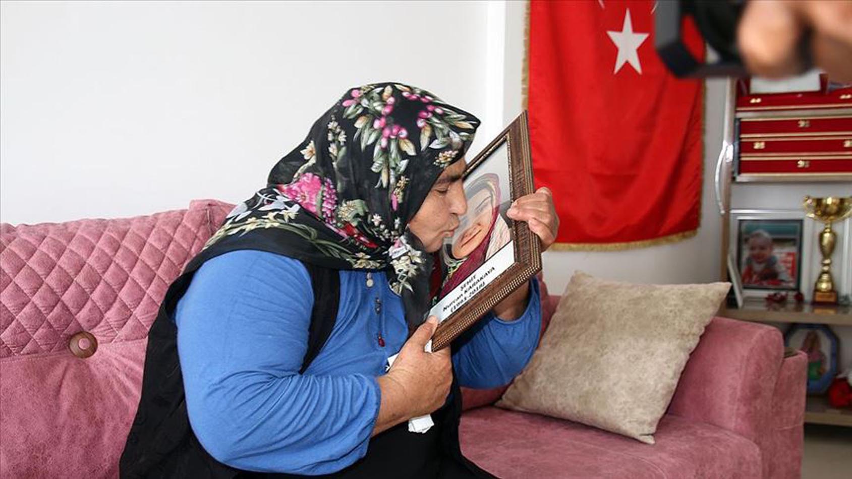 Teröristler tarafından katledilen şehit Bedirhan bebek ve annesi Sivas'ta anıldı