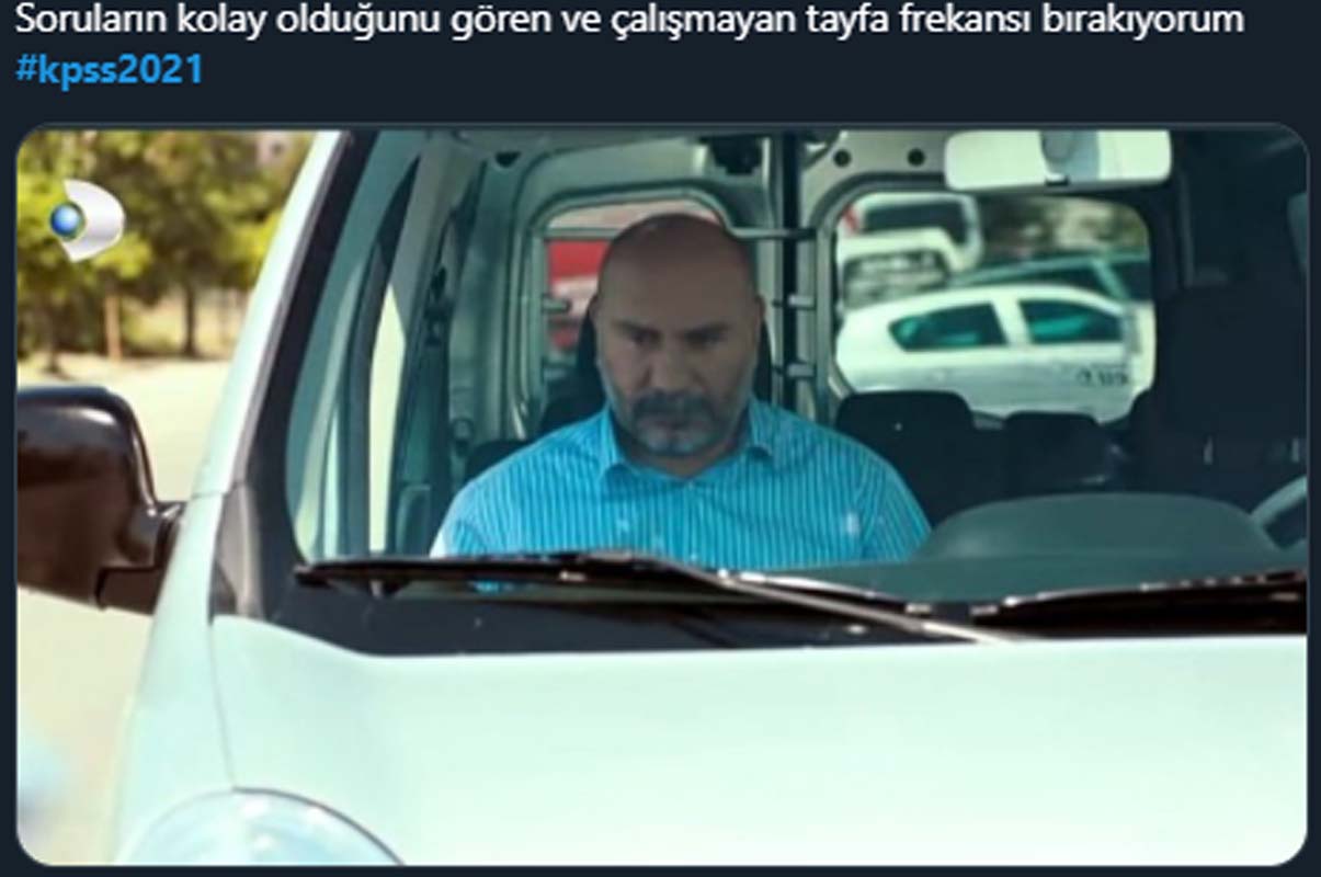 KPSS 2021 yorumları Twitter | KPSS zor muydu, kolay mıydı 2021?