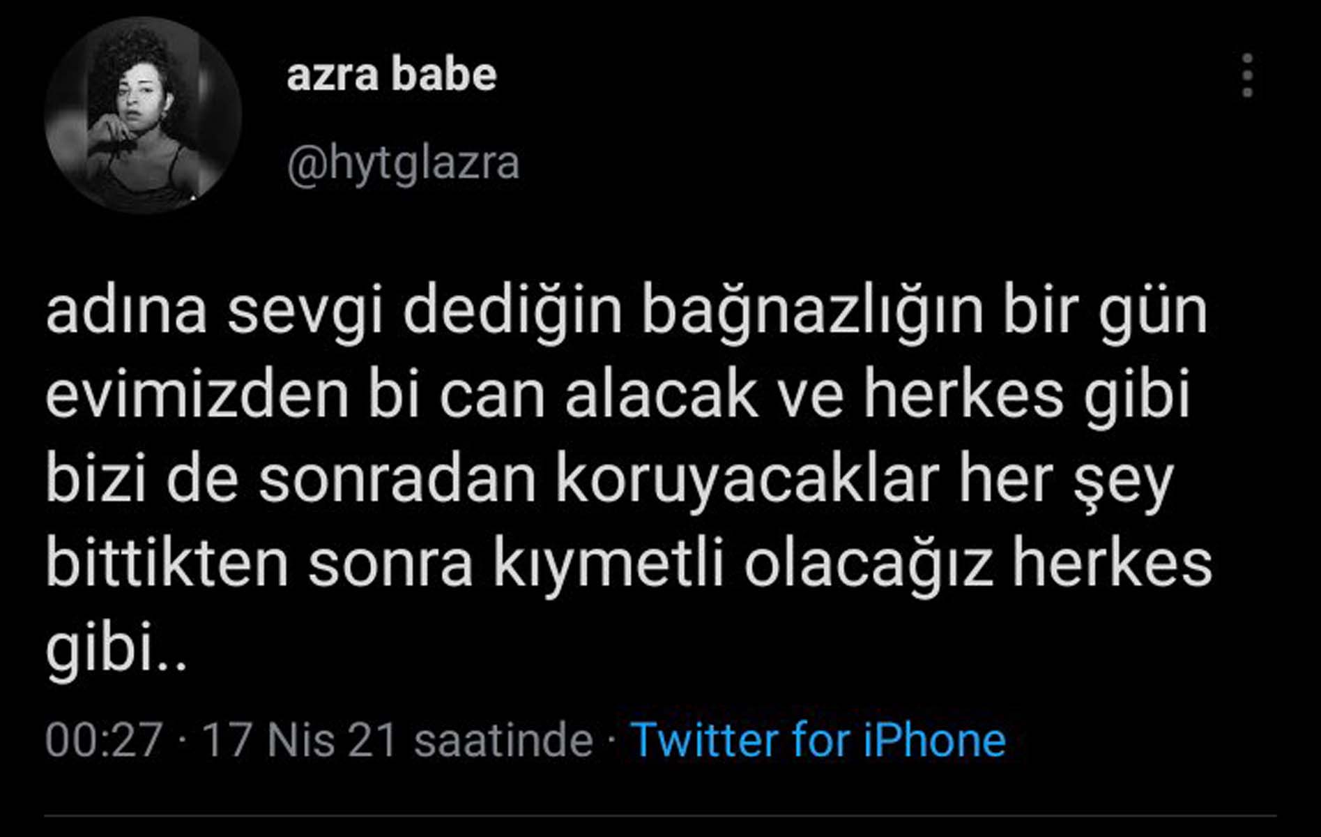 Vahşice katledilmişti! Azra Gülendam Haytaoğlu'nun o paylaşımı yürekleri acıttı: