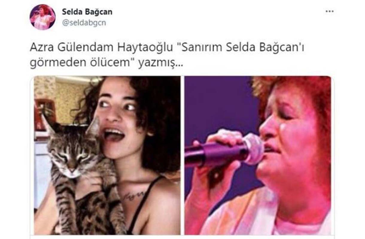 Canice katledildi! Azra Gülendam Haytaoğlu'nun, Selda Bağcan paylaşımı duygulandırdı...