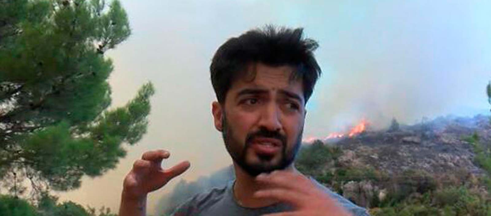 Yangın bölgesinde yaptığıyla hayrete düşüren şarkıcı Yusuf Güney gözaltına alındı!