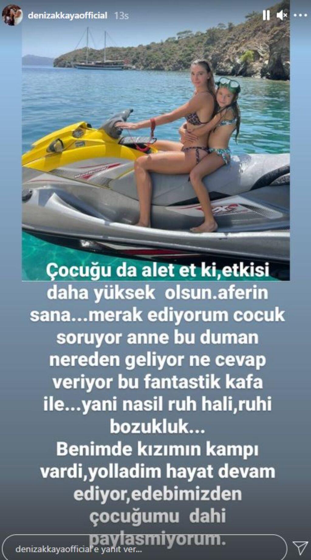 Deniz Akkaya, Şeyma Subaşı'ya ateş püskürdü! Yangınlara rağmen paylaşım yapmasını sert eleştirdi: Ruhu bozuk