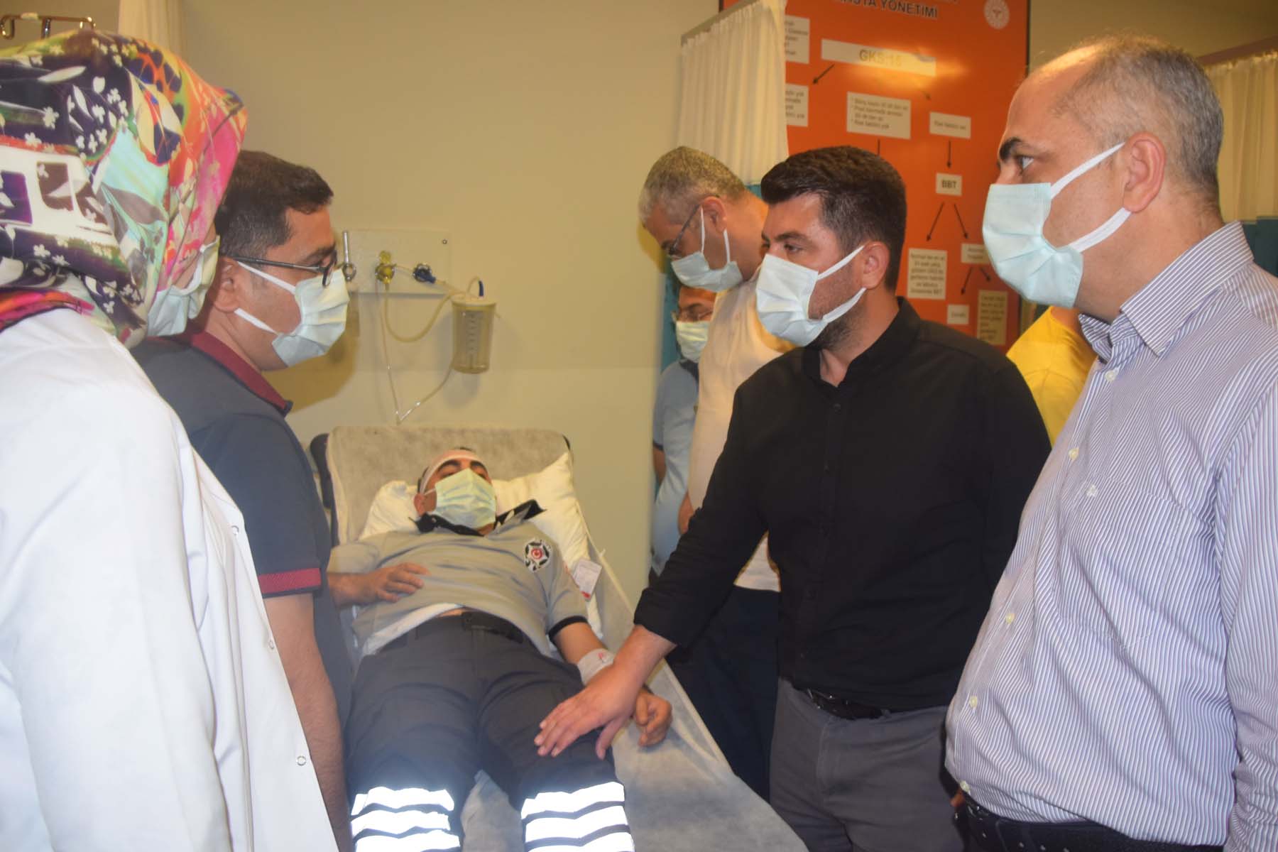 Şanlıurfa maske takmayan hasta yakınları, hastane çalışanlarını darp etti: 9 yaralı 