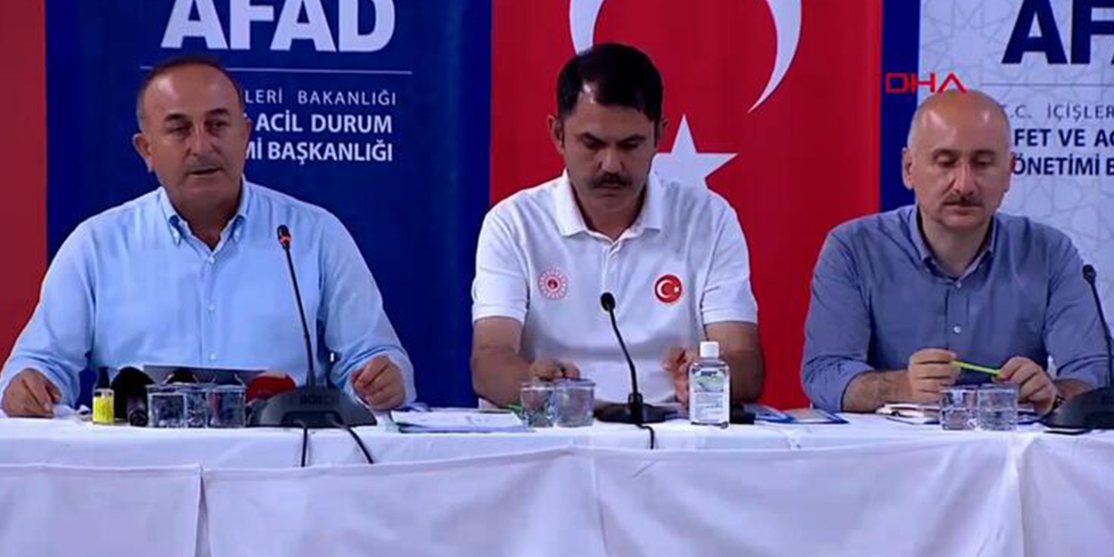 Son dakika | Bakanlar bölgeden açıkladı! Orman yangınlarıyla mücadelede son durum