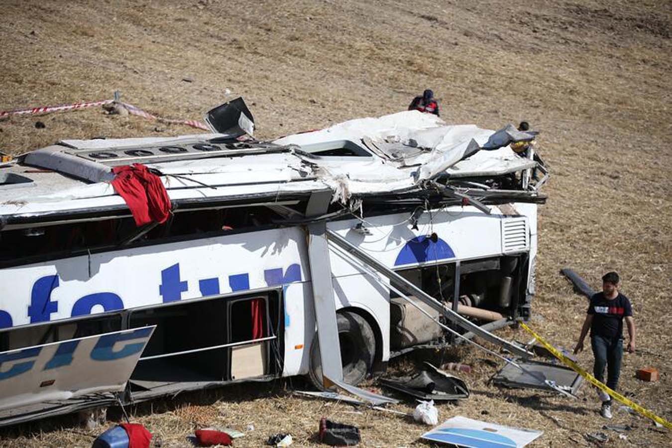 Balıkesir'deki otobüs kazasında emniyet kemerinin önemi bir kez daha görüldü