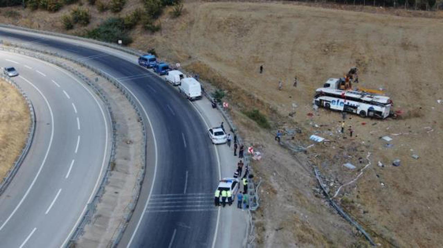 Emniyet kemeri hayat kurtardı!