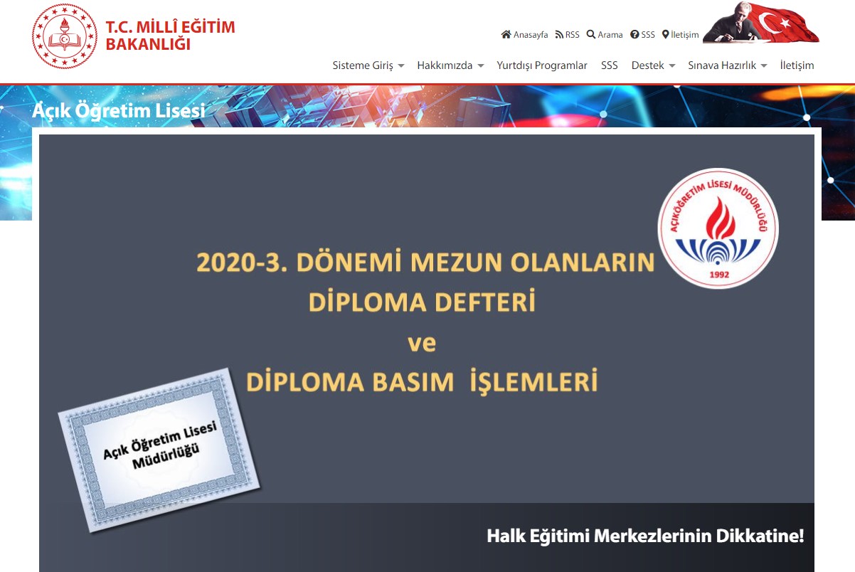 AÖL kayıt yenileme 2021 ne zaman? Açık Öğretim Lisesi kayıt yenileme 1. dönem 2021 |AÖL ek sınav kayıt yenileme ücreti ne kadar?