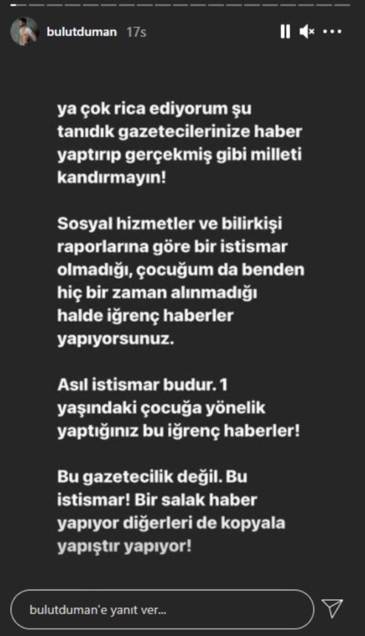 Mide bulandıran iddialarla gündeme gelmişti! Şarkıcı Bulut Duman sessizliğini bozdu: İğrenç haberler yapıyorsunuz
