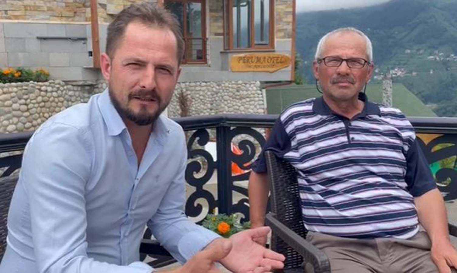 Rize'de bir vatandaşın hayatını ineği kurtardı!