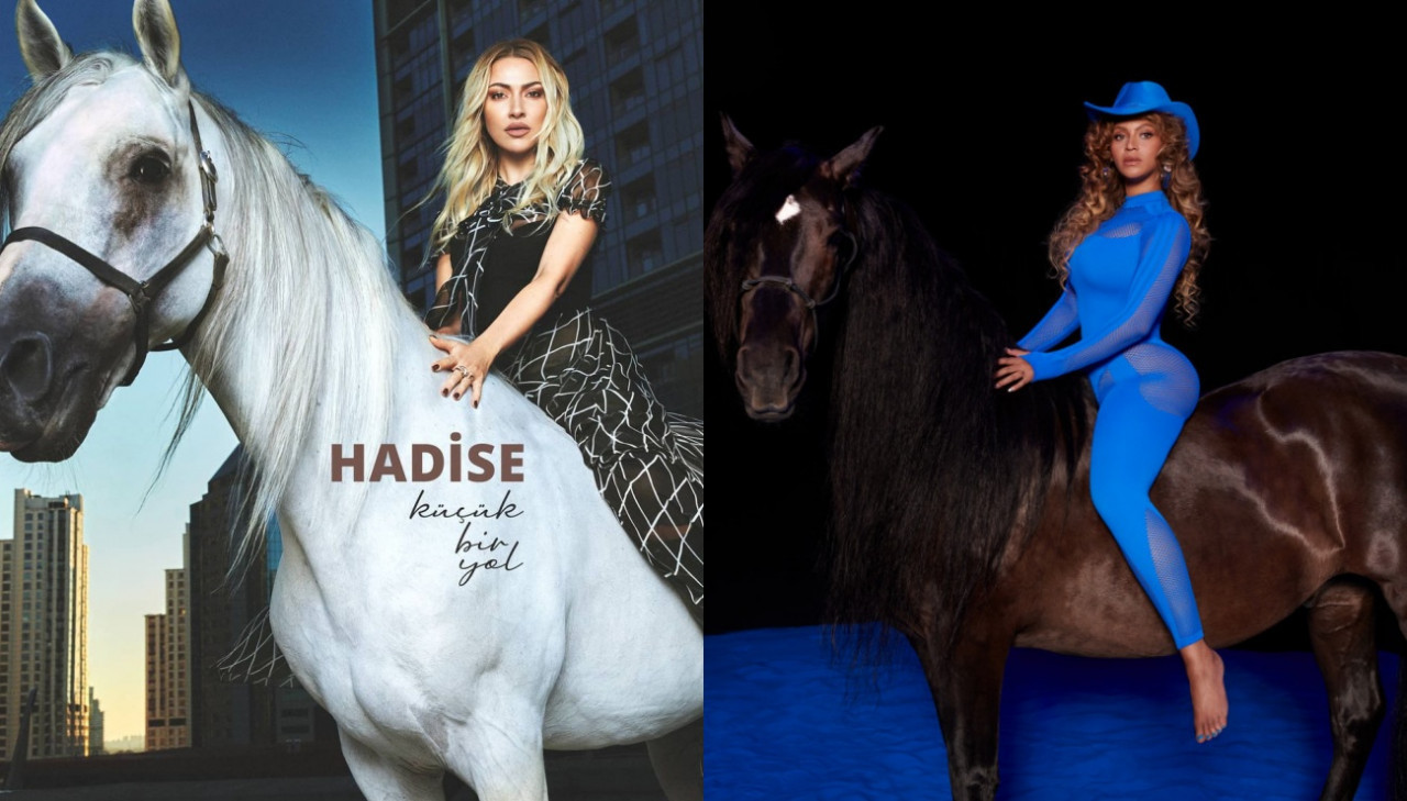 Dünyaca ünlü şarkıcı Beyonce, bakın Hadise'yi nasıl taklit etti! Bu kez Beyonce Hadise'nin izinde 
