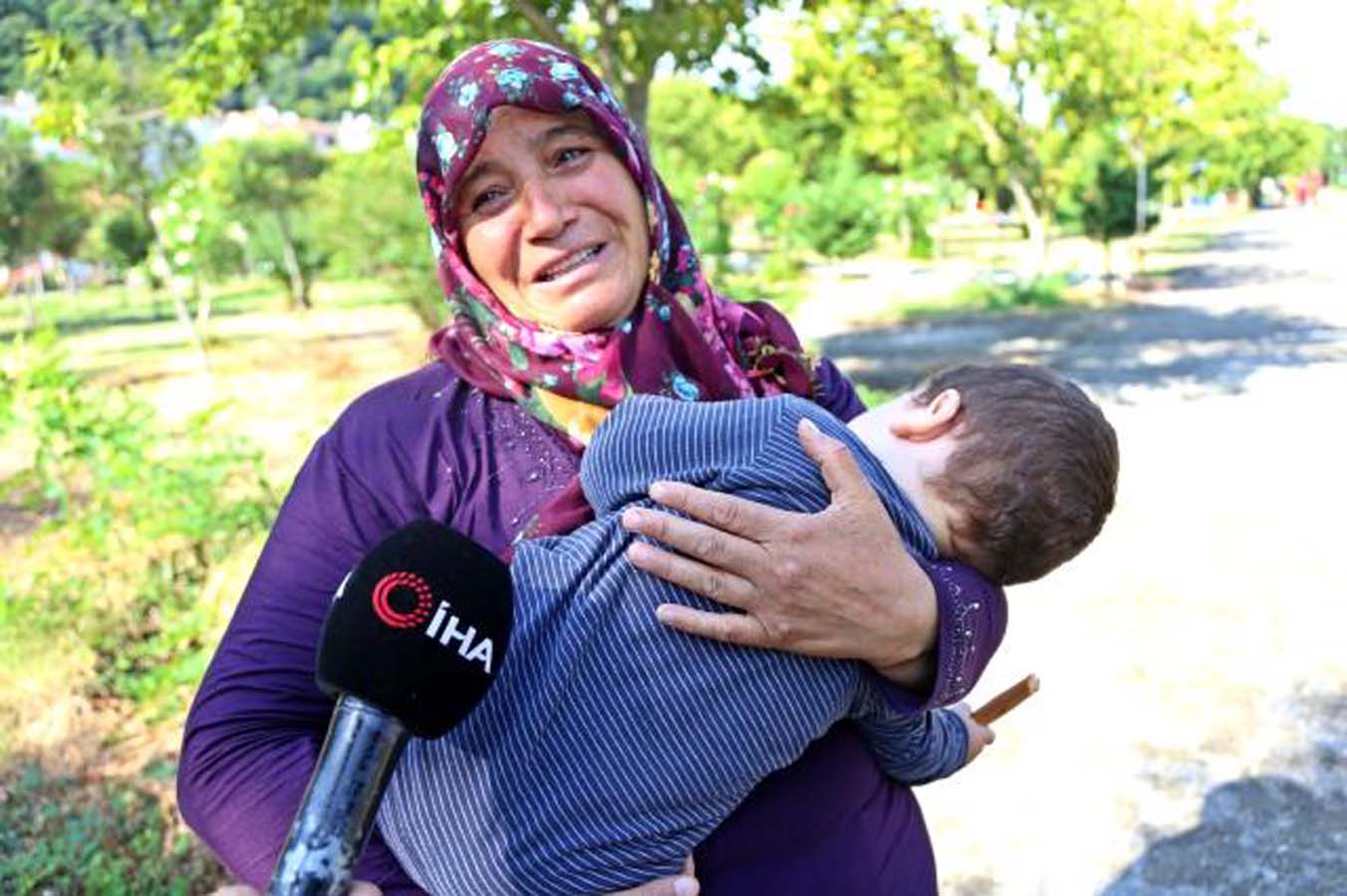 Şanlıurfa'dan Kastamonu'ya 20 gün önce tayini çıktığı için geldiler! Selde 5 yaşındaki çocukları kayboldu!