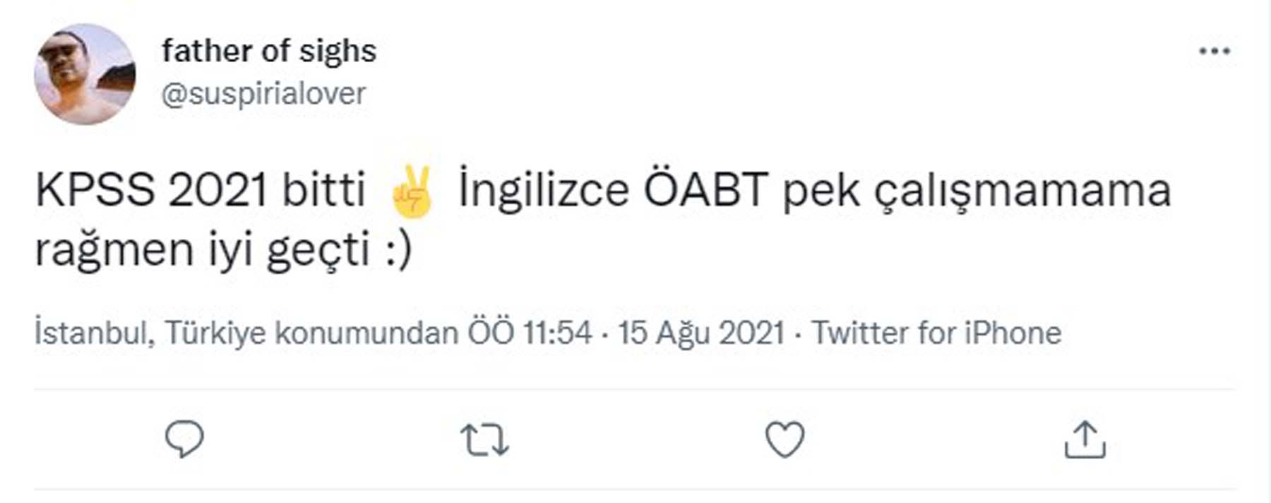 KPSS ÖABT 2021 yorumları Twitter | KPSS ÖABT zor muydu, kolay mıydı 2021?