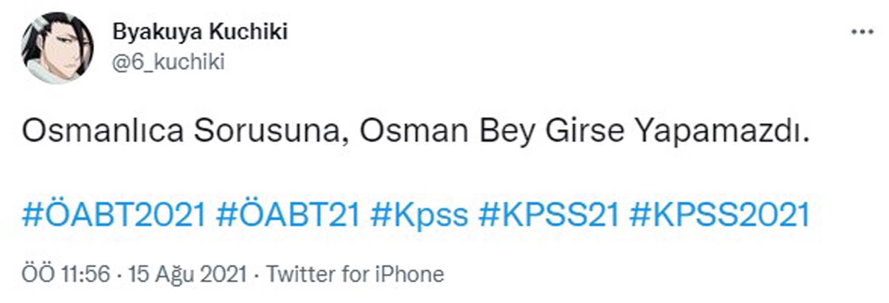 KPSS ÖABT 2021 yorumları Twitter | KPSS ÖABT zor muydu, kolay mıydı 2021?