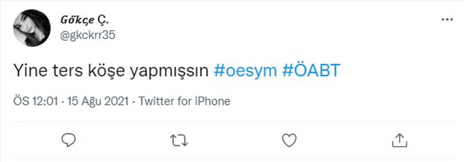 KPSS ÖABT 2021 yorumları Twitter | KPSS ÖABT zor muydu, kolay mıydı 2021?