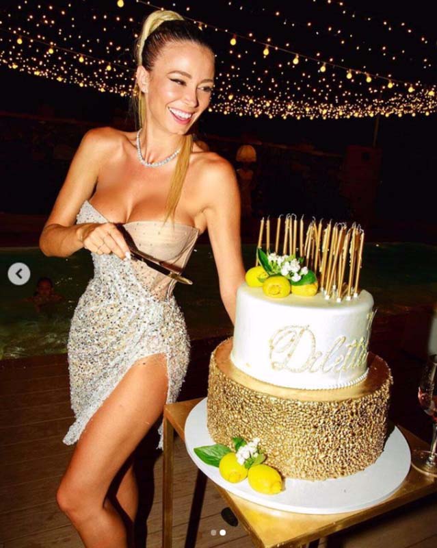 Diletta Leotta, Can Yaman'sız doğum günü kutladı! Paylaştığı pozlar yürek hoplattı!