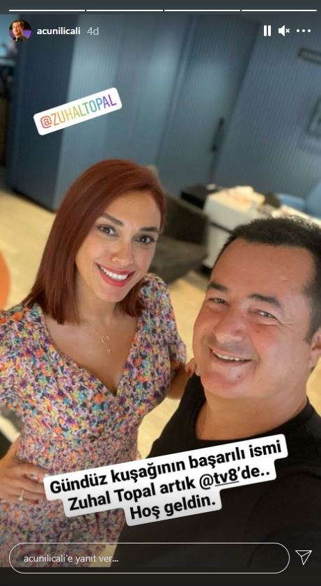 TV8'e bomba transfer! Acun Ilıcalı davalık olduğu Zuhal Topal ile anlaştığını sosyal medyadan duyurdu!