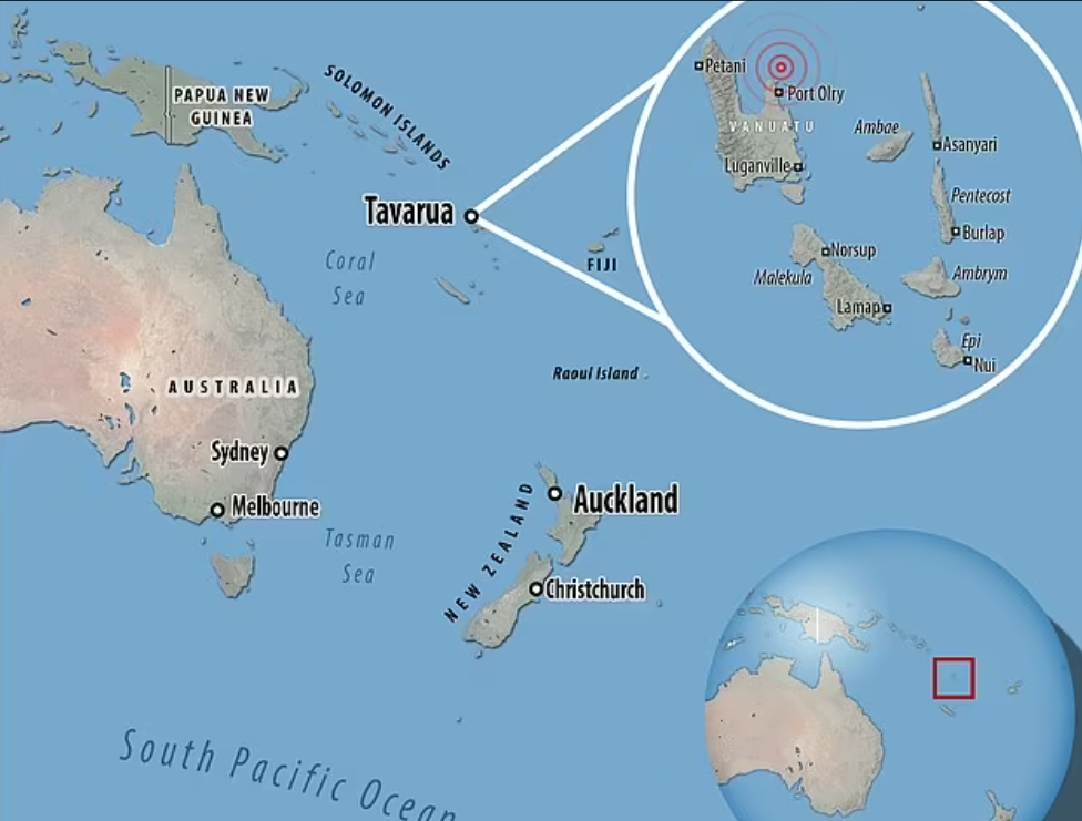 Son dakika | Vanatu adasında 6,8 büyüklüğünde deprem! Tsunami uyarısı yapıldı
