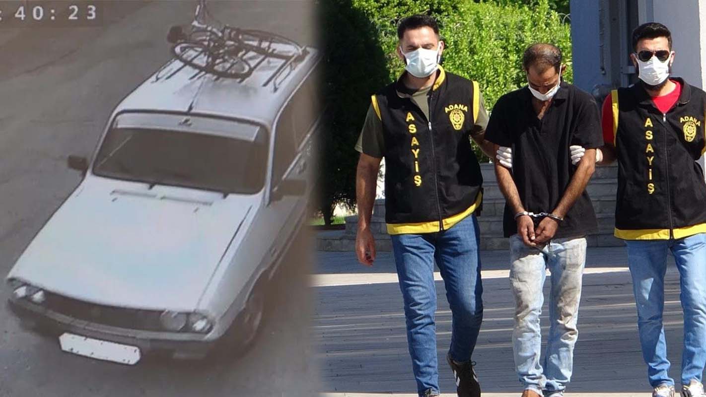 Adana'da ilginç olay! Çalmak istediği arabayı önce tamir edip sonra çaldı!