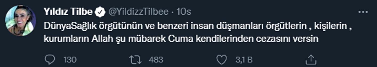 Yıldız Tilbe ortalığı fena karıştırdı! Aşıyı reddettiğini açıkladı sosyal medyada tartışma yarattı! Aşıyı da pcr da reddediyorum, Allahın dediği olur