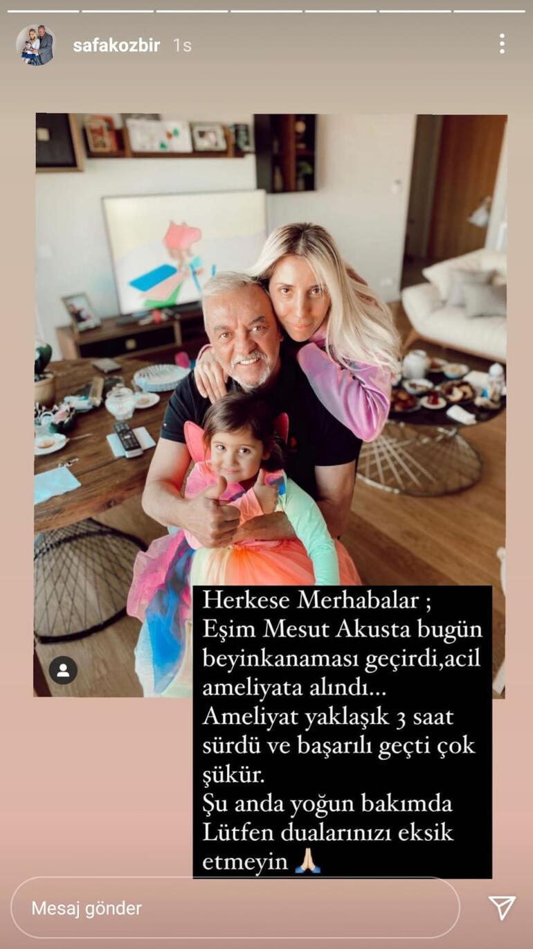 Beyin kanaması geçirmişti... Usta oyuncudan haber geldi!