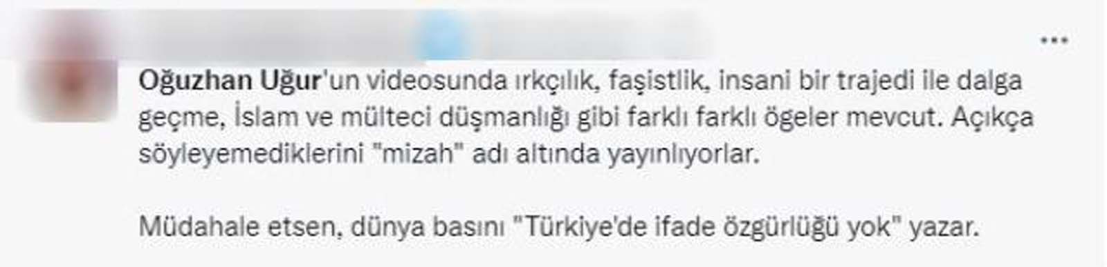 Oğuzhan Uğur'un yeni sezon fragmanındaki Afganlı göçmen göndermesine sosyal medyadan tepki yağmuru!