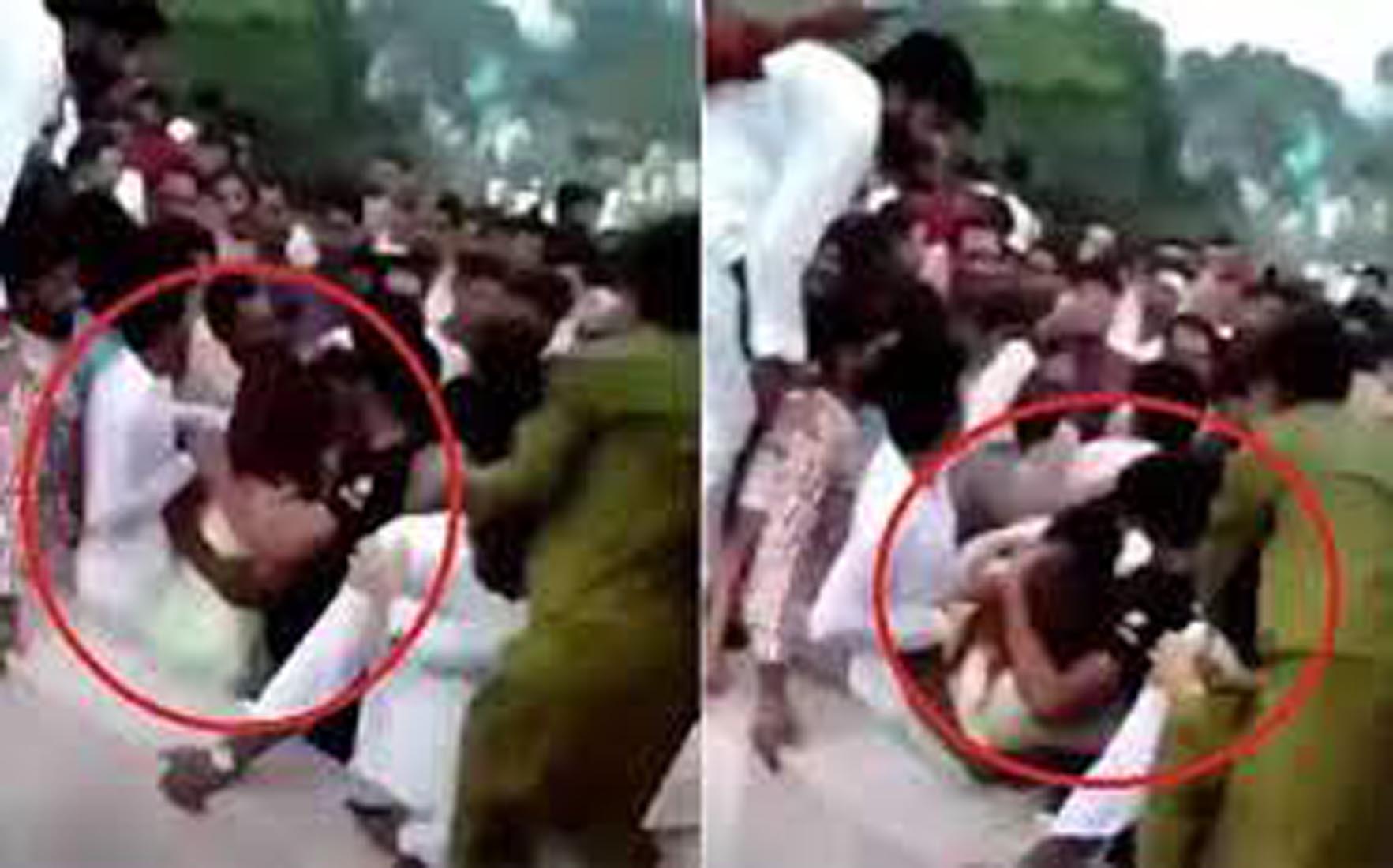 TikTok vidosu çekti, erkekler tarafından tacize uğradı!